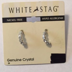 Beautiful crystal earrings